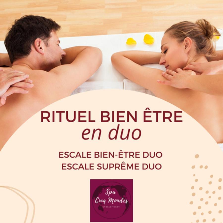 Kyriad Restaurant Centre Spa Vichy Bagian luar foto